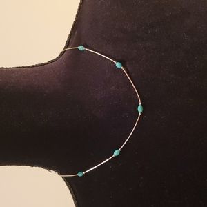 Sterling Silver & Turquoise Necklace
